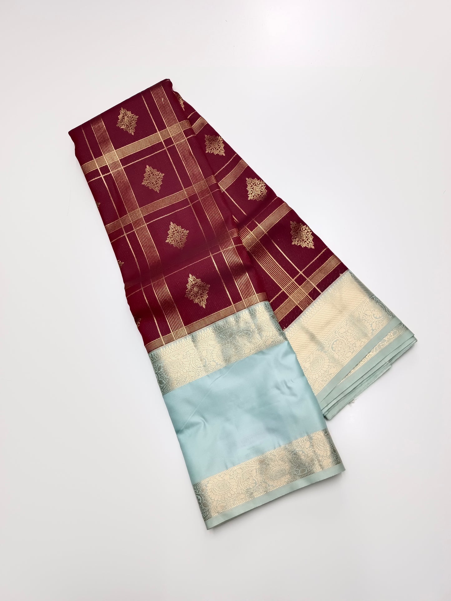 KANCHIPURAM SEMI SILK SAREE