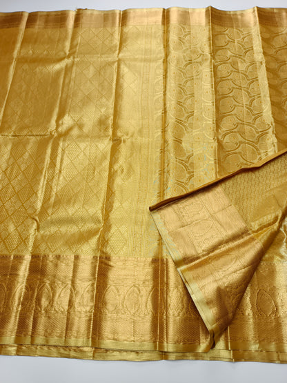 FANCY TISSUE BROCADE SAREE
