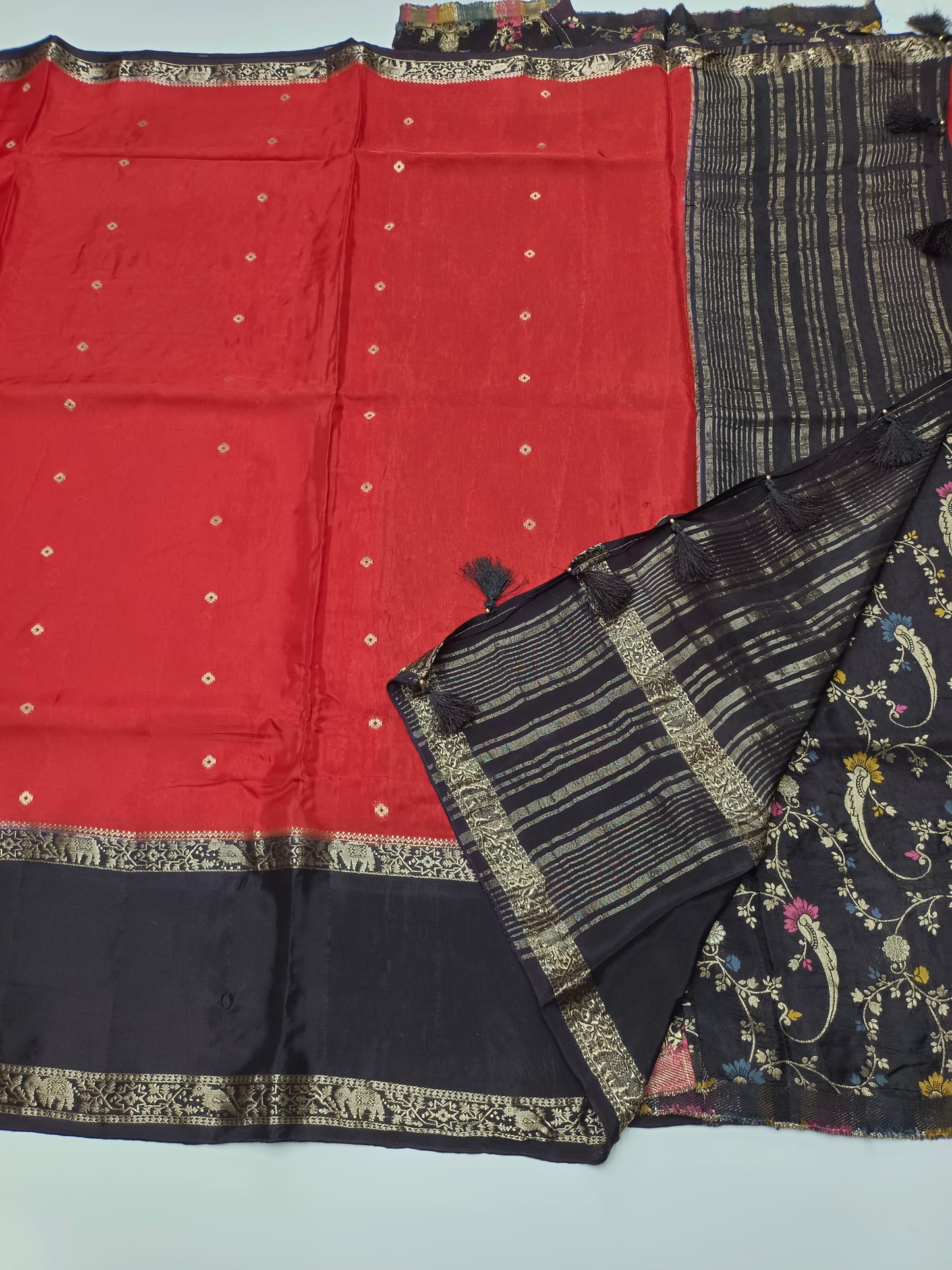 FANCY VISCOSE SILK SAREE