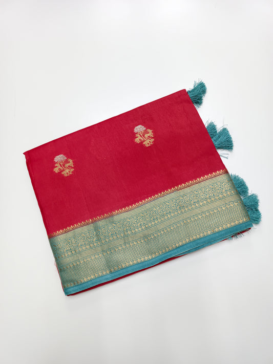 FANCY VISCOSE SILK SAREE