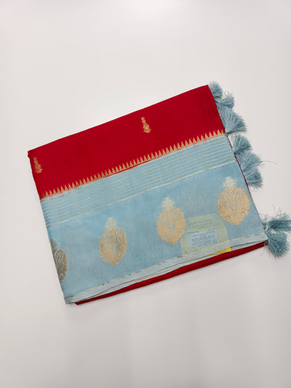 FANCY VISCOSE SILK SAREE