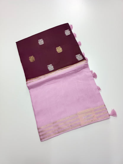 FANCY VISCOSE SILK SAREE