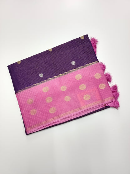 FANCY VISCOSE SILK SAREE