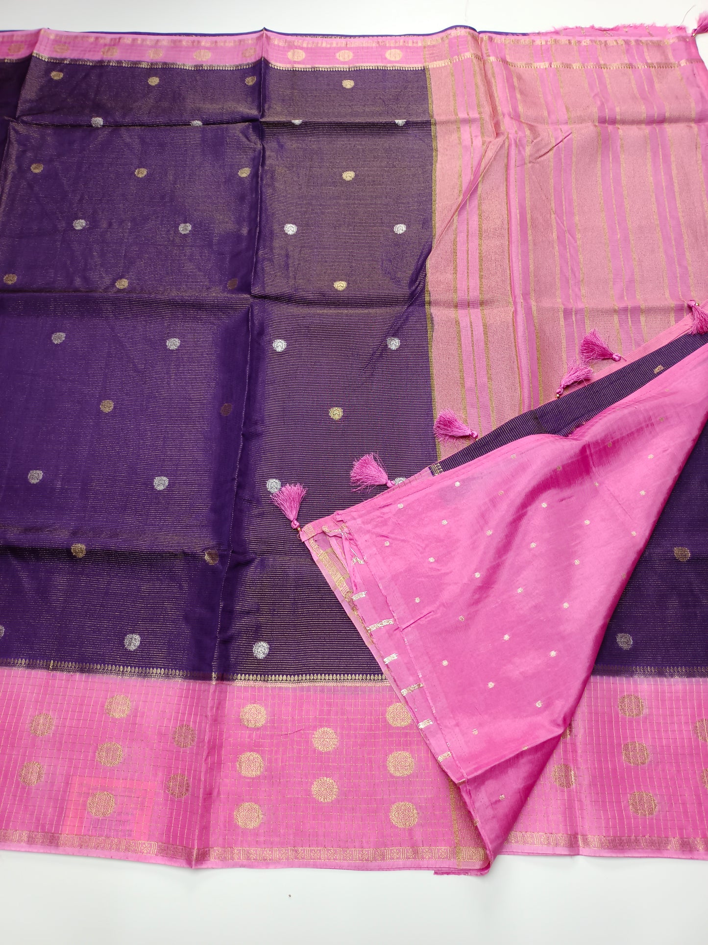 FANCY VISCOSE SILK SAREE