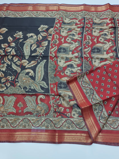 FANCY ASSAM SILK SAREE