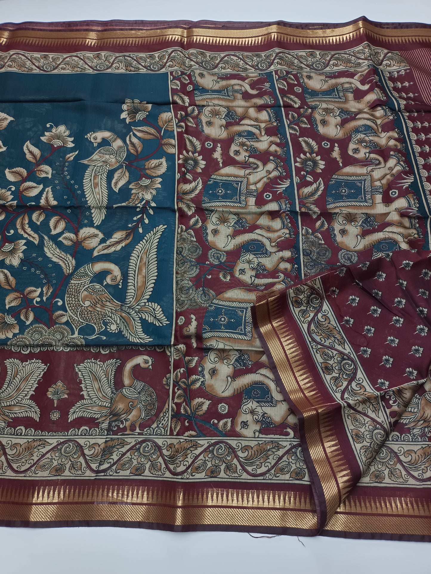FANCY ASSAM SILK SAREE