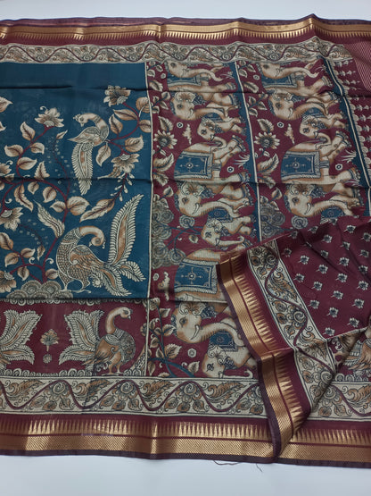 FANCY ASSAM SILK SAREE