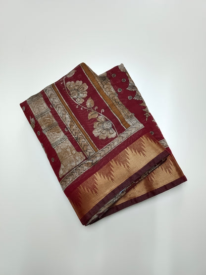 FANCY ASSAM SILK SAREE