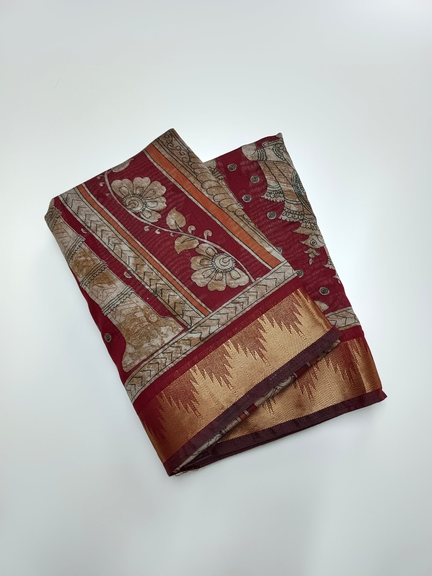 FANCY ASSAM SILK SAREE