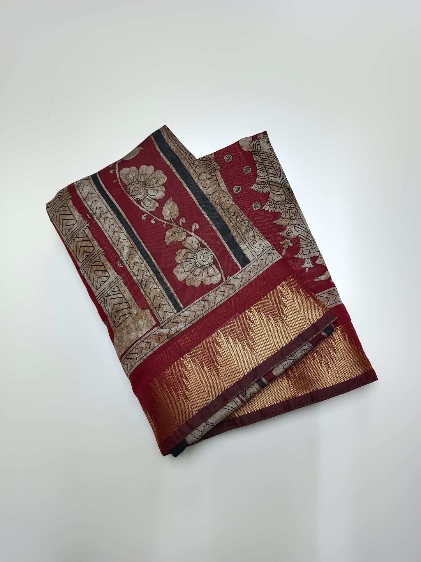 FANCY ASSAM SILK SAREE