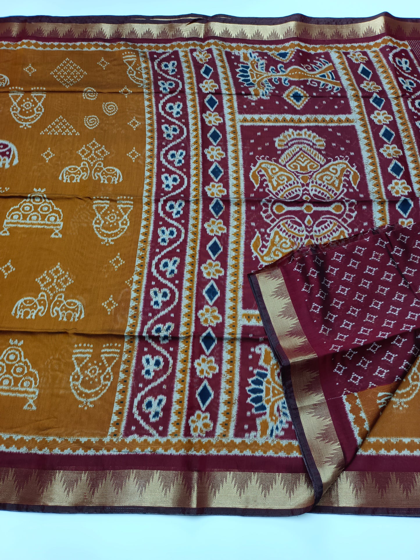 FANCY ASSAM SILK SAREE