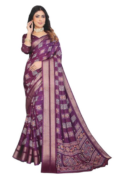 FANCY SYNTHETIC SAREE