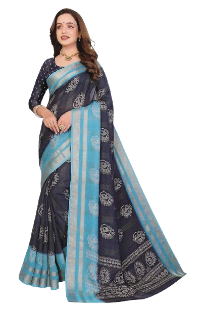 FANCY SYNTHETIC SAREE