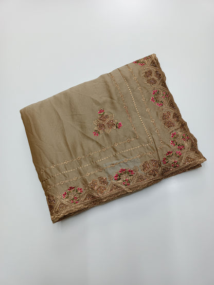 FANCY WORK SAREE