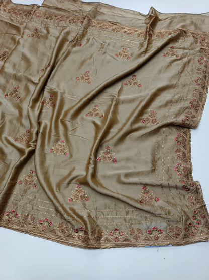 FANCY WORK SAREE