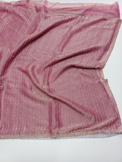 FANCY WORK SAREE