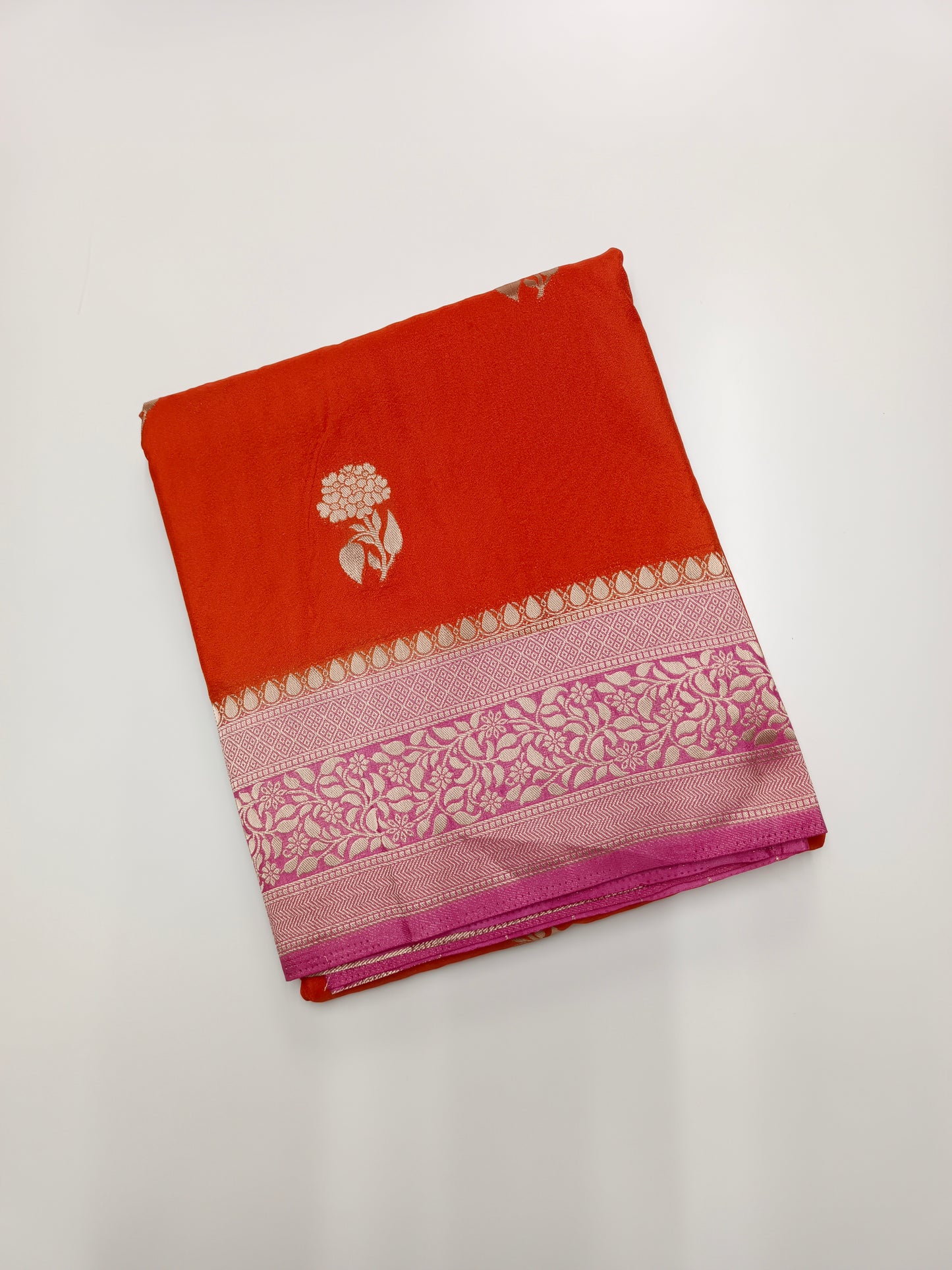 FANCY CHINON SAREE