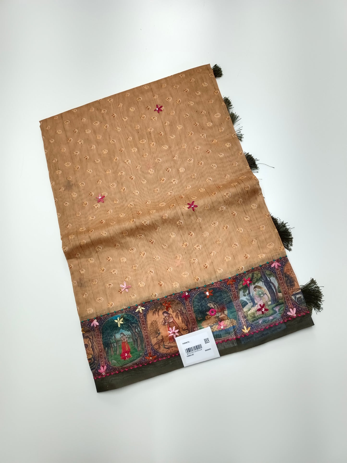 FANCY DIGITAL MIROR WORK SAREE