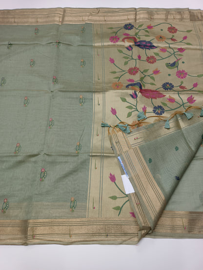 FANCY JAMDHANI COTTON SAREE