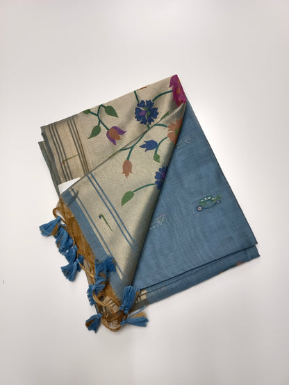 FANCY JAMDHANI COTTON SAREE