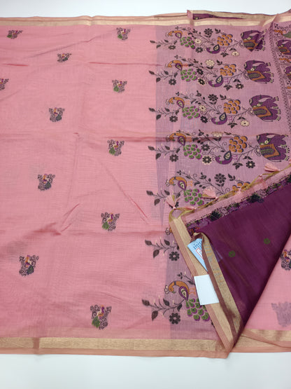 FANCY JAMDHANI COTTON SAREE