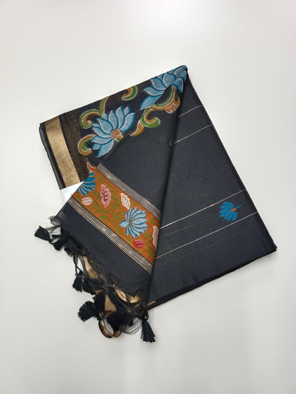 FANCY JAMDHANI COTTON SAREE