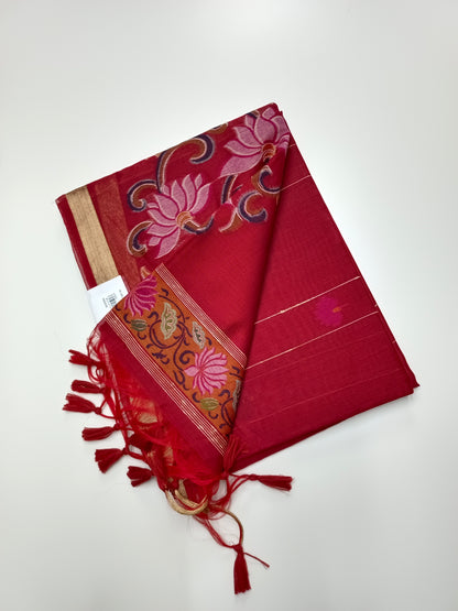 FANCY JAMDHANI COTTON SAREE