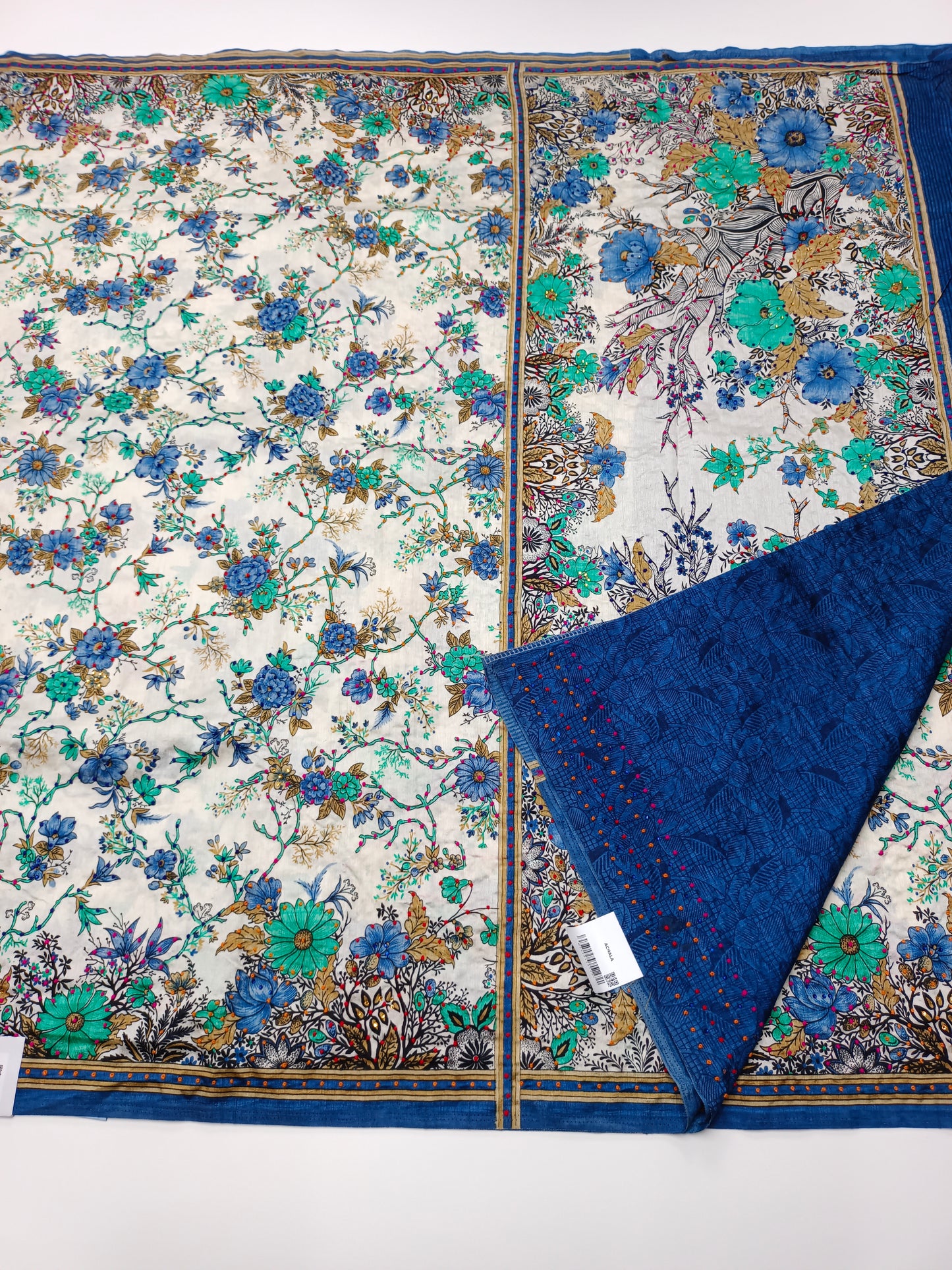 FANCY GHANTI WORK SAREE