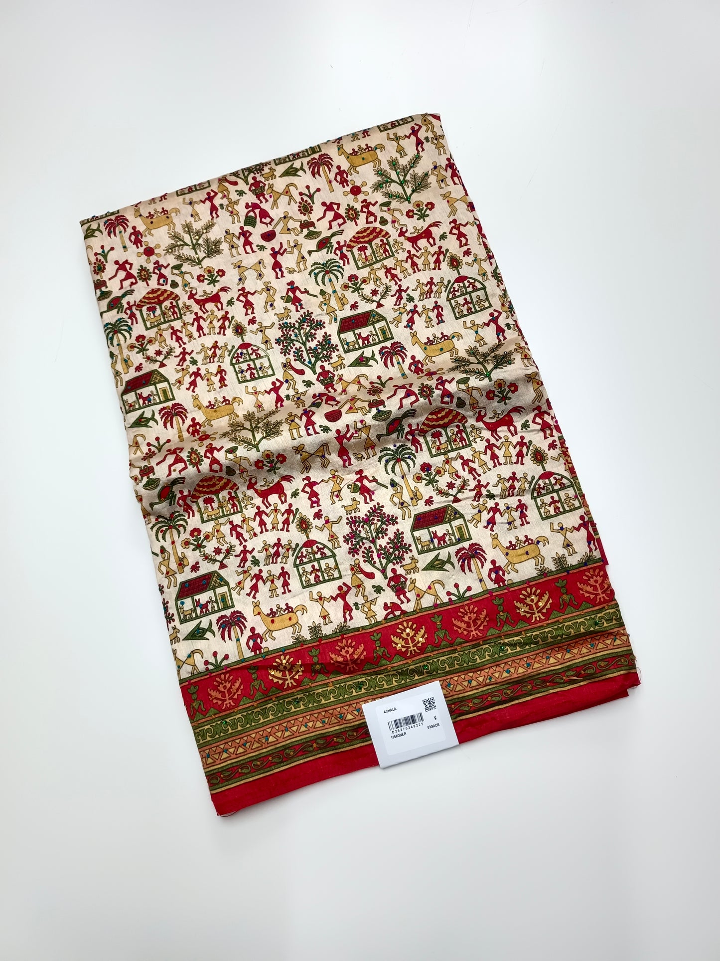 FANCY GHANTI WORK SAREE