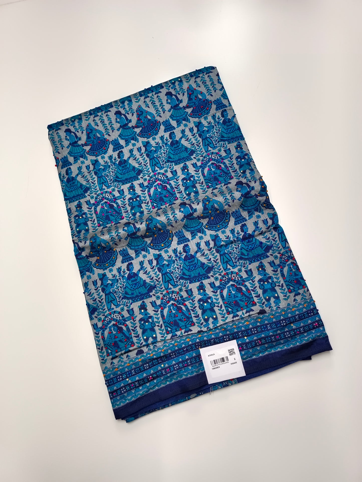 FANCY GHANTI WORK SAREE