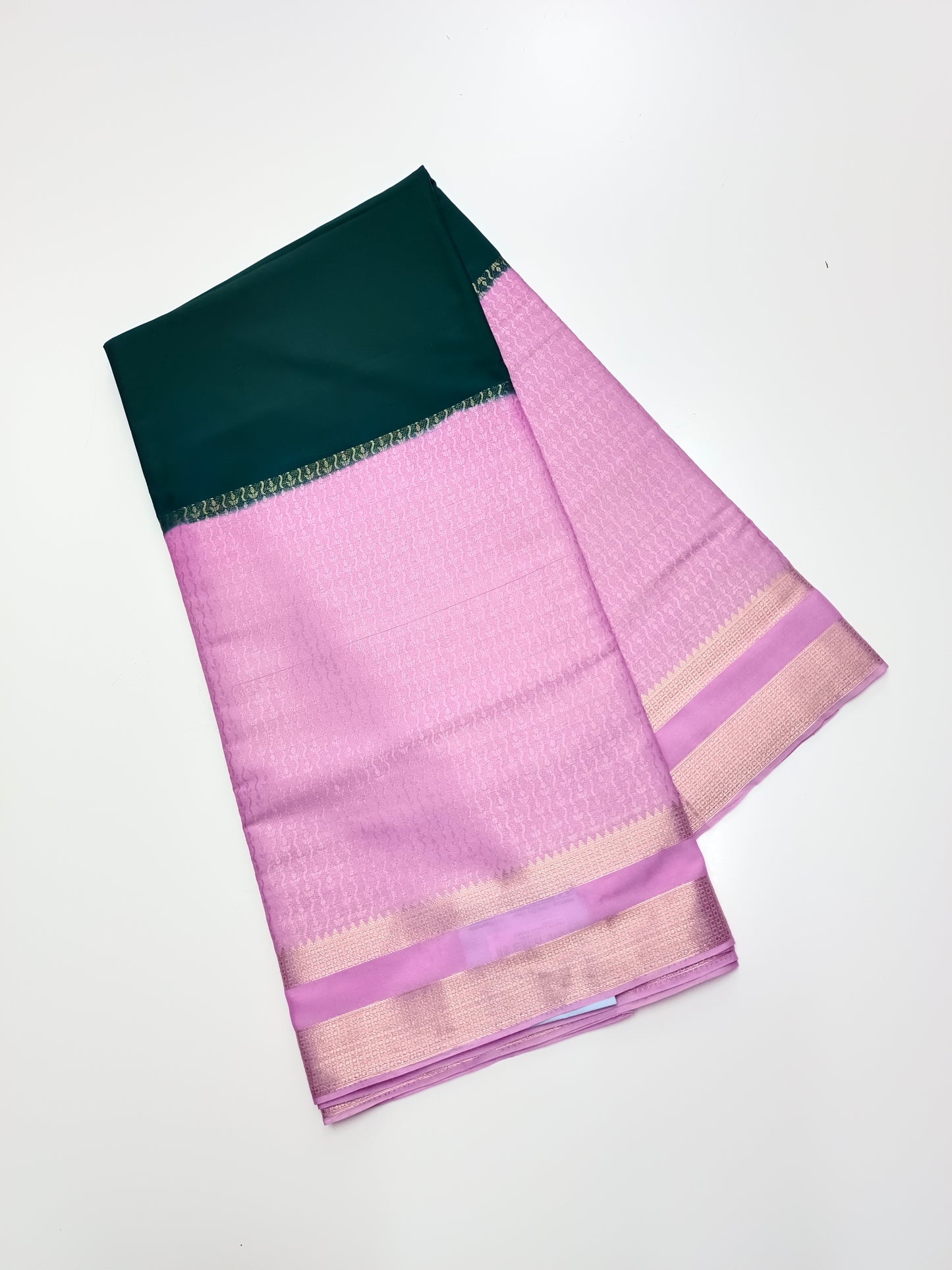 2D SEMI CREPE SILK SAREE