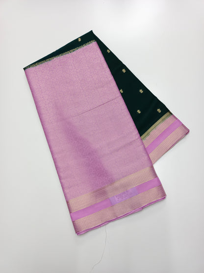 2D SEMI CREPE SILK SAREE