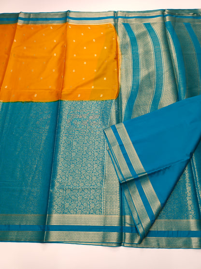 2D SEMI CREPE SILK SAREE
