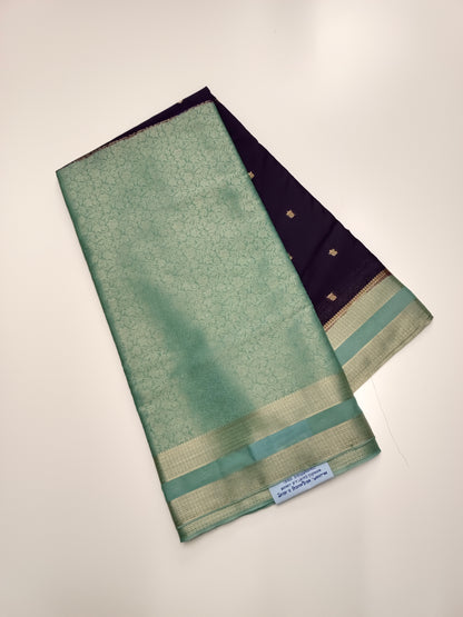 2D SEMI CREPE SILK SAREE