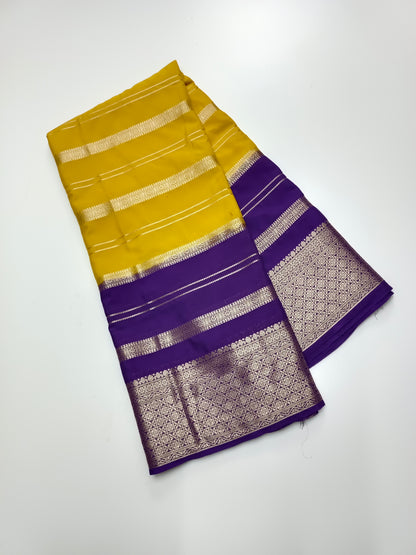 SEMI CREPE SILK SAREE