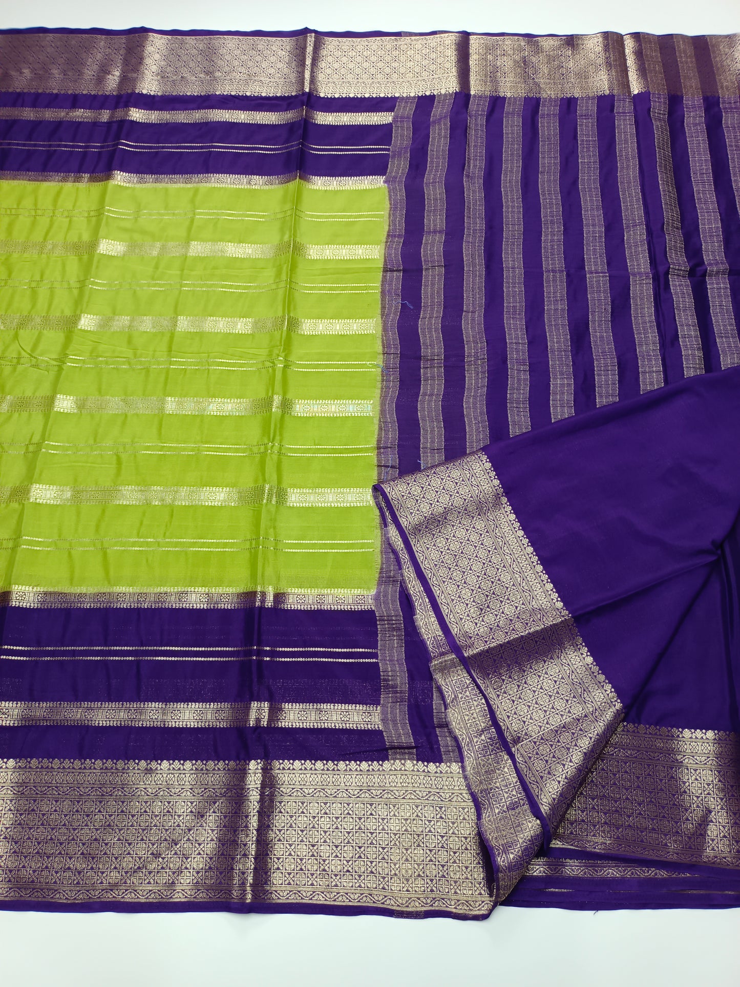SEMI CREPE SILK SAREE