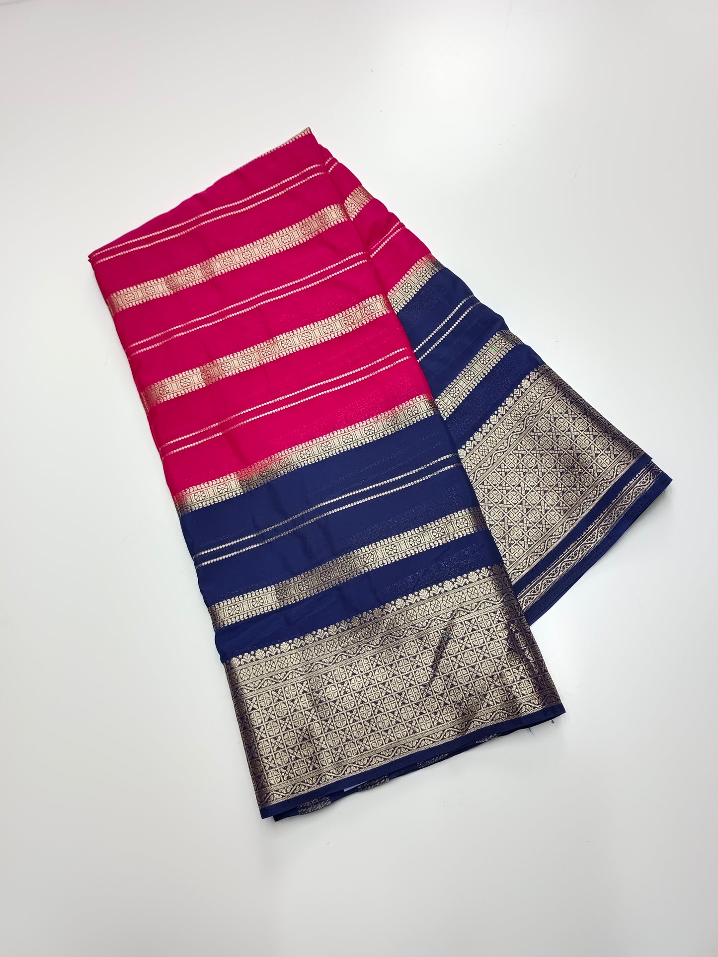 SEMI CREPE SILK SAREE