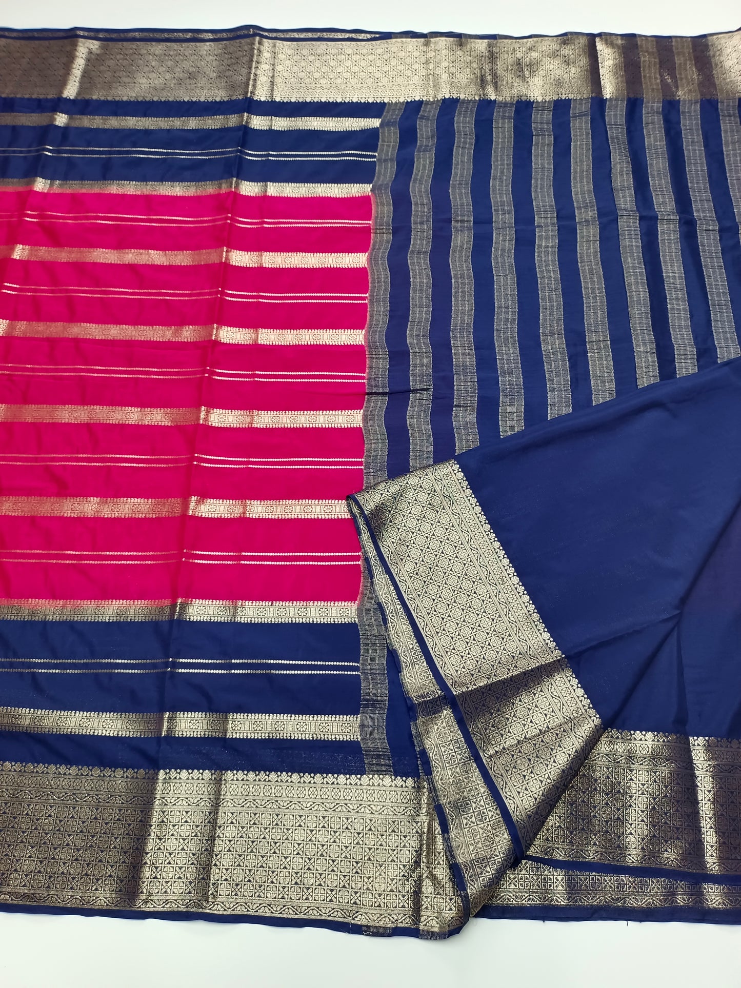SEMI CREPE SILK SAREE