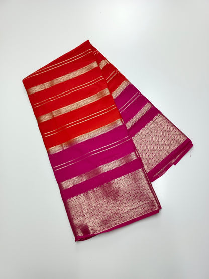 SEMI CREPE SILK SAREE