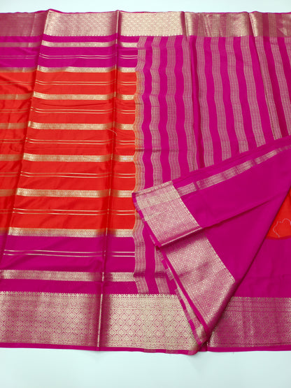 SEMI CREPE SILK SAREE
