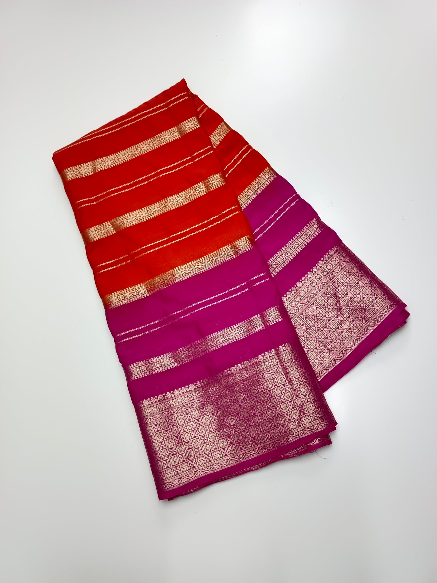 SEMI CREPE SILK SAREE