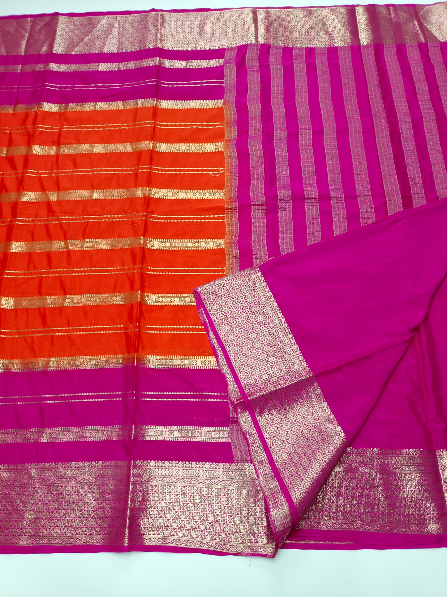 SEMI CREPE SILK SAREE