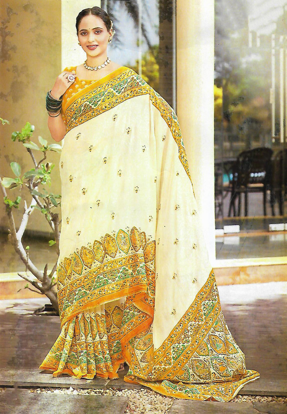 FANCY SYNTHETIC SAREE