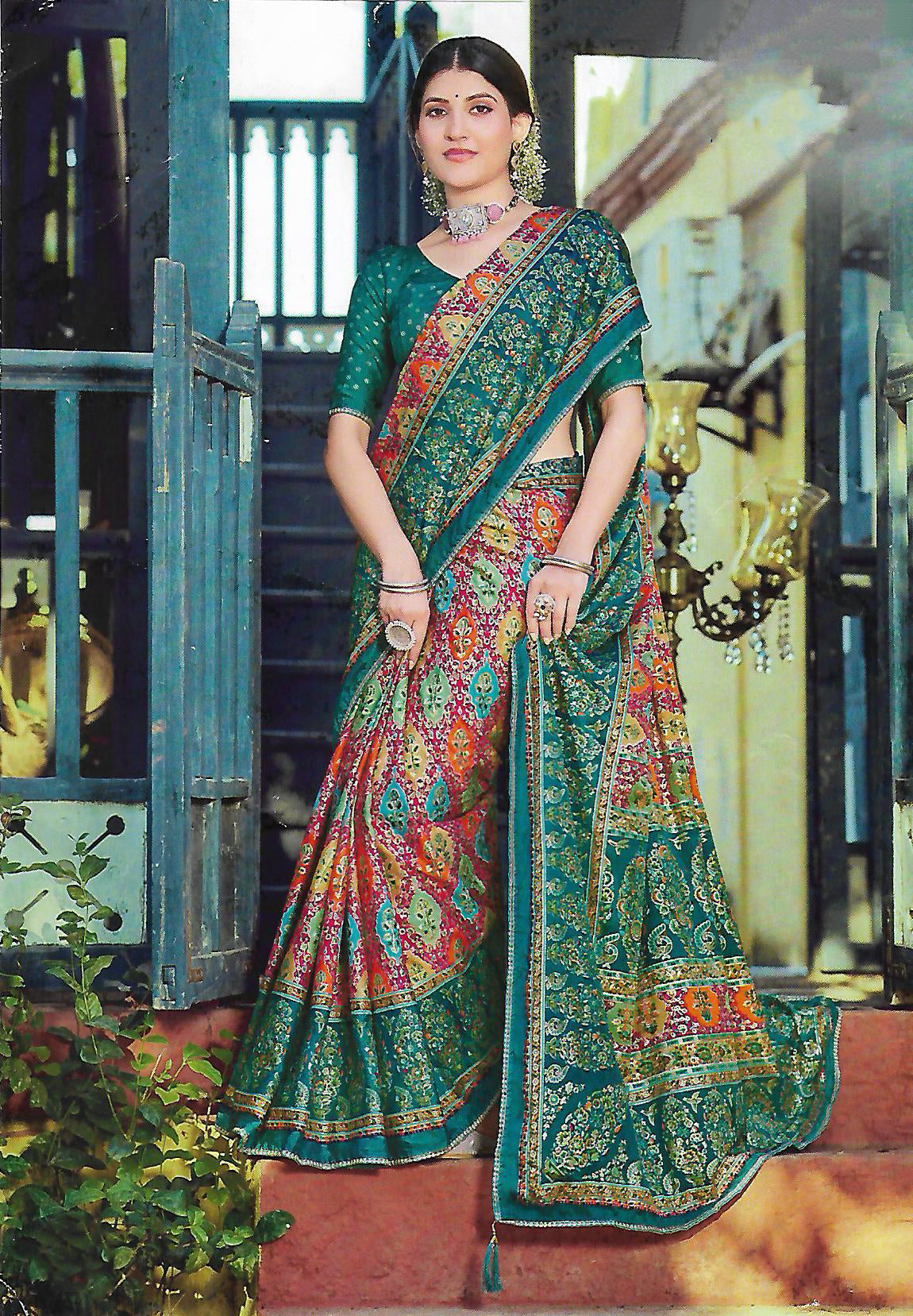 FANCY SYNTHETIC SAREE