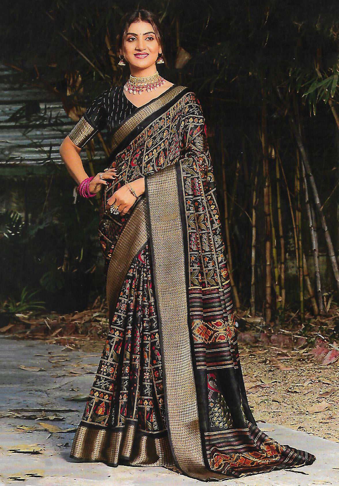 FANCY SYNTHETIC SAREE