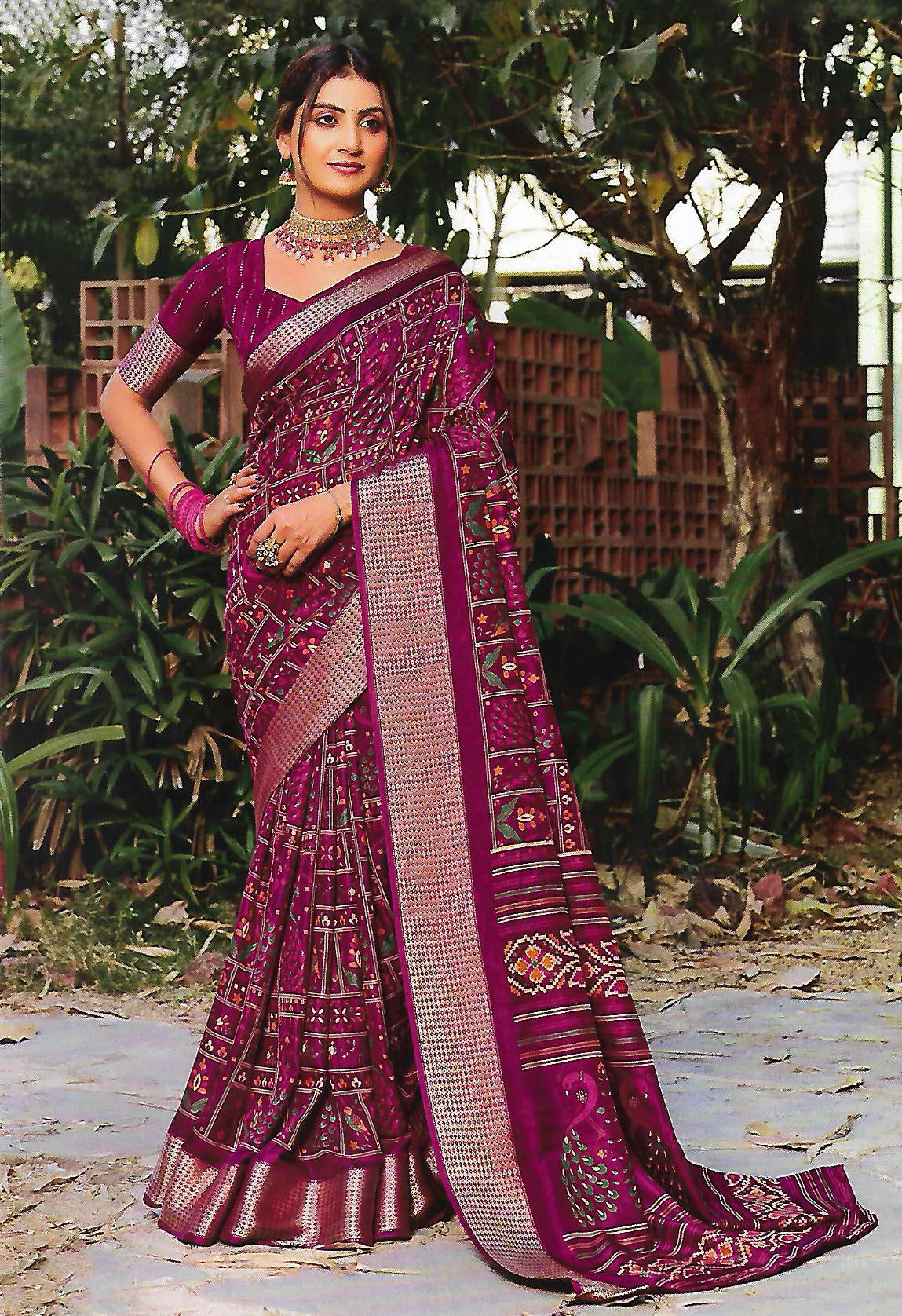 FANCY SYNTHETIC SAREE