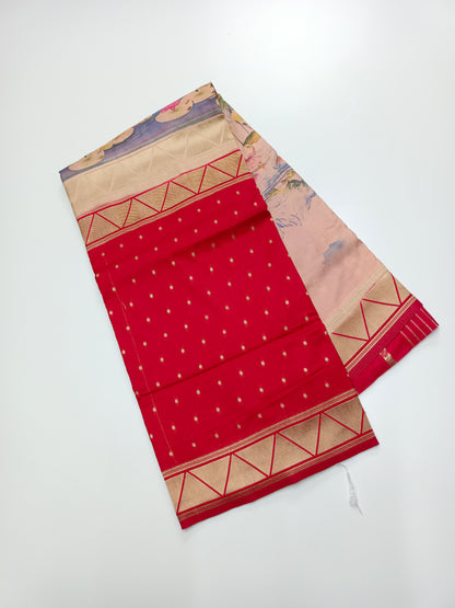 2D PRINTED CREPE SILK SAREE