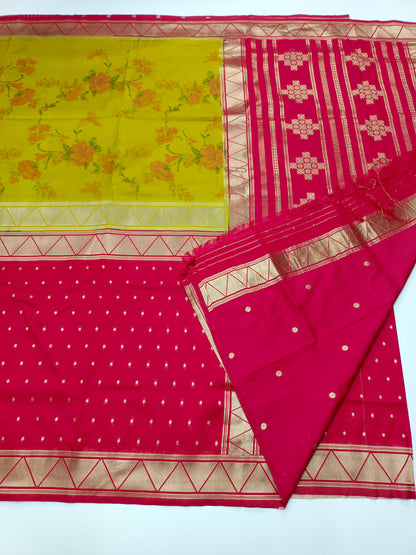 2D PRINTED CREPE SILK SAREE
