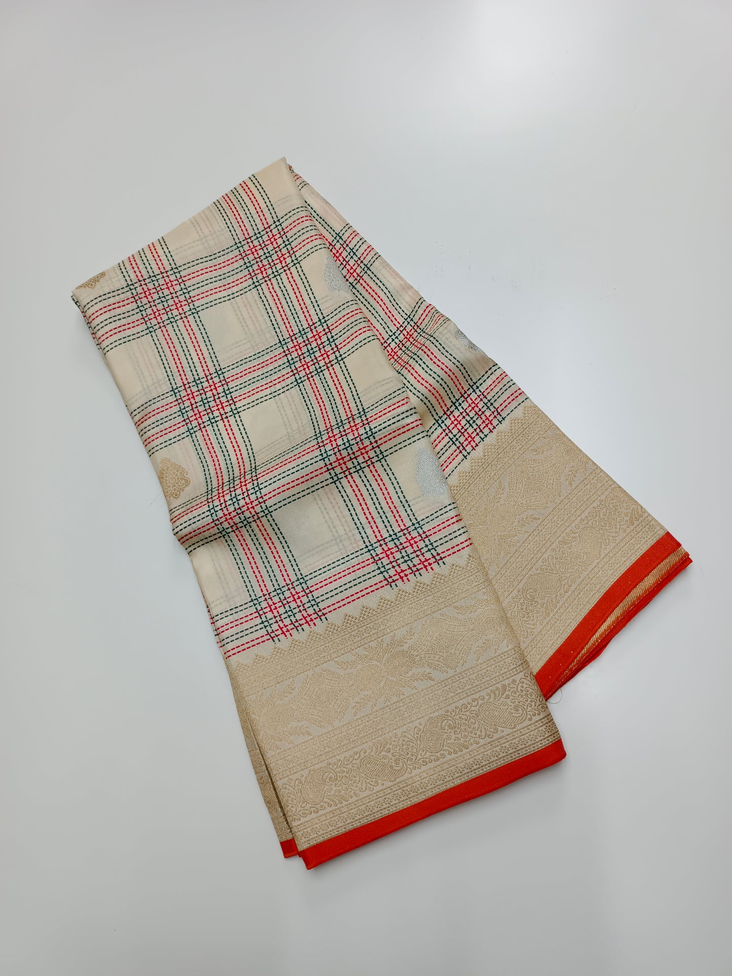 FANCY VISCOSE CREPE SAREE