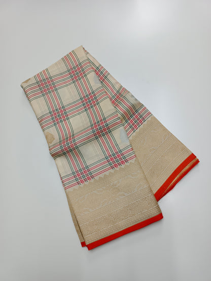 FANCY VISCOSE CREPE SAREE